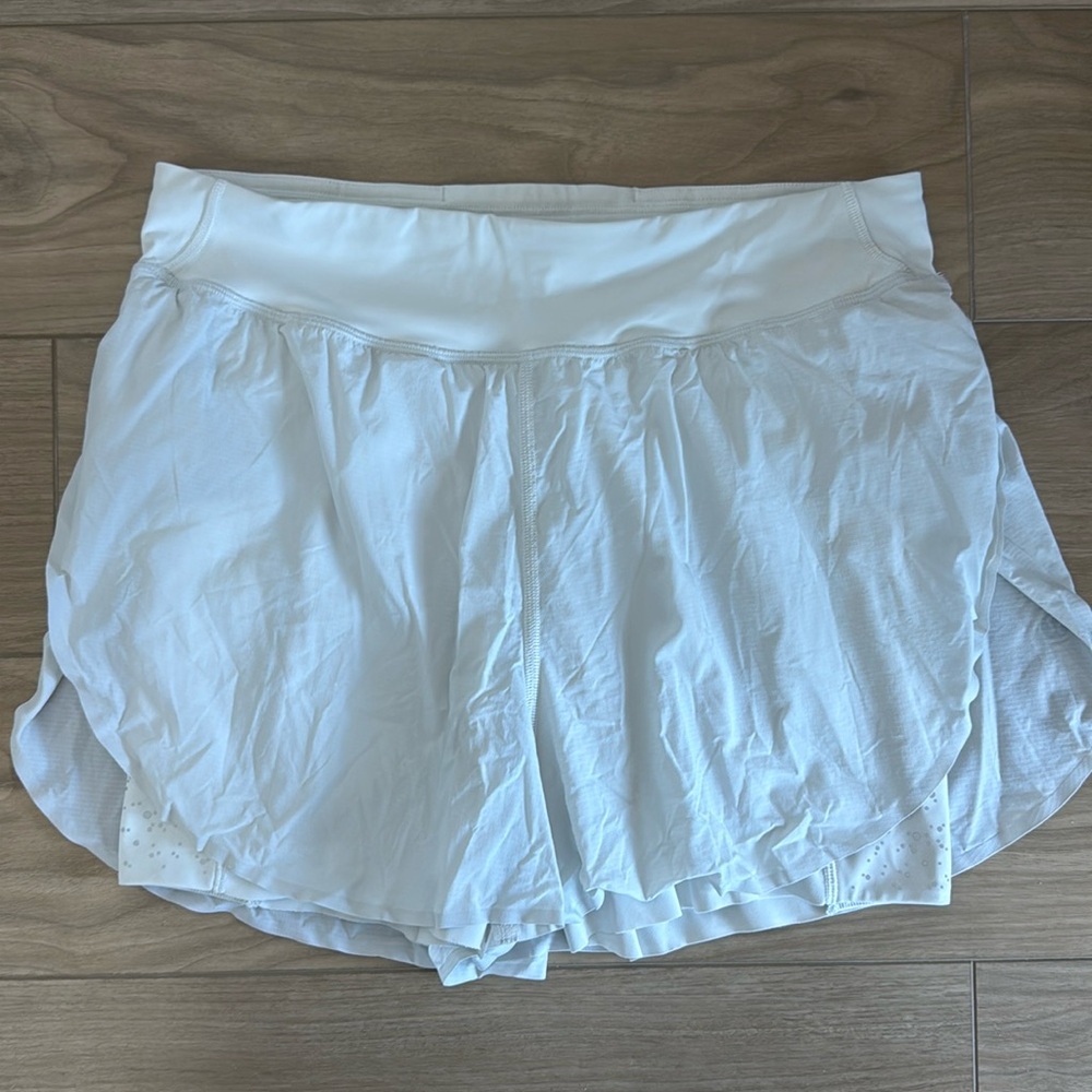Lululemon shorts with biker short and phone pocket